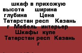 шкаф в прихожую  высота 200 ширина 600(800) глубина 35 › Цена ­ 1 150 - Татарстан респ., Казань г. Мебель, интерьер » Шкафы, купе   . Татарстан респ.,Казань г.